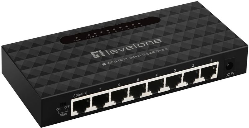 LevelOne GEU-0821 netwerk-switch Managed Gigabit Ethernet (10/100/1000)