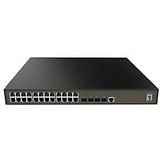 LevelOne GEL-2871 netwerk-switch Managed L2+ Gigabit Ethernet (10/100/1000) 1U Zwart