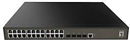 LevelOne GEL-2871 netwerk-switch Managed L2+ Gigabit Ethernet (10/100/1000) 1U Zwart
