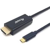EQUIP USB-C auf HDMI-Kabel 133412 4k 30Hz 1,0m
