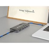 Conceptronic DONN15G laptop dock & poortreplicator Bedraad USB 3.2 Gen 1 (3.1 Gen 1) Type-C Grijs