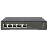 LevelOne GES-2105P netwerk-switch Managed L2 Gigabit Ethernet (10/100/1000) Power over Ethernet (PoE) Zwart
