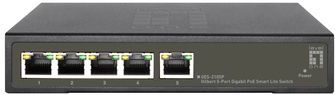 LevelOne GES-2105P netwerk-switch Managed L2 Gigabit Ethernet (10/100/1000) Power over Ethernet (PoE) Zwart