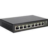 LevelOne GES-2108P netwerk-switch Managed L2 Gigabit Ethernet (10/100/1000) Power over Ethernet (PoE) Zwart