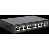 LevelOne GES-2108P netwerk-switch Managed L2 Gigabit Ethernet (10/100/1000) Power over Ethernet (PoE) Zwart