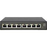 LevelOne GES-2108P netwerk-switch Managed L2 Gigabit Ethernet (10/100/1000) Power over Ethernet (PoE) Zwart