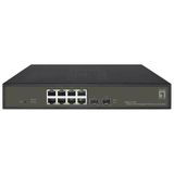 LevelOne GES-2110P netwerk-switch Managed L2 Gigabit Ethernet (10/100/1000) Power over Ethernet (PoE) Zwart