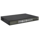 LevelOne GES-2128P netwerk-switch Managed L2 Gigabit Ethernet (10/100/1000) Power over Ethernet (PoE) Zwart