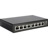 LevelOne GES-2108 netwerk-switch Managed L2 Gigabit Ethernet (10/100/1000) Zwart