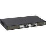 LevelOne GES-2126 netwerk-switch Managed L2 Gigabit Ethernet (10/100/1000) Zwart
