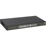 LevelOne GES-2126 netwerk-switch Managed L2 Gigabit Ethernet (10/100/1000) Zwart
