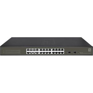 LevelOne Switch 24x GE GES-2126 2xGSFP 19 Hilbert
