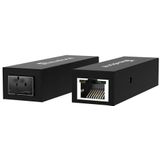 LevelOne GVT-1001 netwerk media converter 1000 Mbit/s Geel