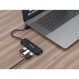 Equip 4-Port USB 3.2 Gen 1 Hub - 5 Poorten - Zwart