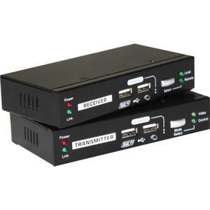 LevelOne KVM Extender KVM-9036 over IP 2xUSB