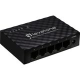 LevelOne GEU-0522 netwerk-switch Gigabit Ethernet (10/100/1000) Zwart