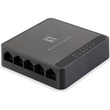 LevelOne GEU-0522 netwerk-switch Gigabit Ethernet (10/100/1000) Zwart