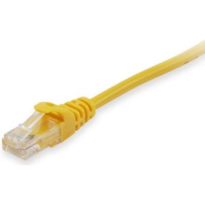 equip Patchkabel Cat6A U/UTP 2xRJ45 1,00m geel LSZH (U/UTP, CAT6a, 1 m), Netwerkkabel
