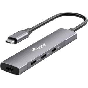 Equip 128963 USB-C 4-poorts USB 3.2 Gen 1 Hub
