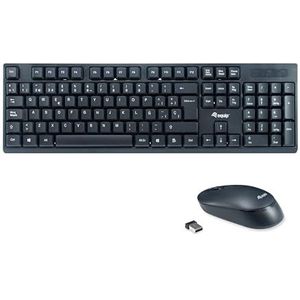 equip 245221 Kabelloses Tastatur und Mausset, ES Layout (QWERTY)