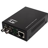 LevelOne GVT-2003 RJ45 to ST Gigabit Ethernet Media Converter, single-mode vezel, 1310nm, 20km