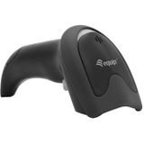 Equip 351022 barcode-lezer Draagbare streepjescodelezer 1D Laser Zwart