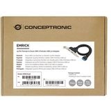 Conceptronic EMRICK11B interfacekaart/-adapter Intern USB 3.2 Gen 1 (3.1 Gen 1)