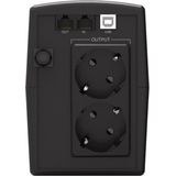 Conceptronic ZEUS07ES UPS Line-interactive 1 kVA 600 W 2 AC-uitgang(en)