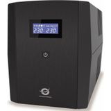 Conceptronic ZEUS08E UPS Line-interactive 1,5 kVA 900 W 6 AC-uitgang(en)