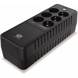 Conceptronic - ZEUS09E - UPS - 0.85 kVA - 490 W - Type F Stopcontacten