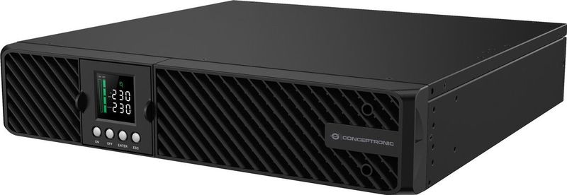 Conceptronic ZEUS51E2K UPS Dubbele conversie (online) 2 kVA 2000 W 8 AC-uitgang(en)