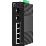 LevelOne IGS-2106P netwerk-switch Managed L2 Gigabit Ethernet (10/100/1000) Power over Ethernet (PoE) Zwart