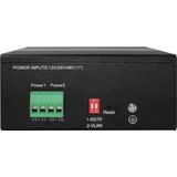 LevelOne - IGS-2110P - Netwerkschakelaar - Zwart - 10 Poorten - PoE