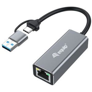Equip Netwerkkaart - Ethernet - 2500 Mbit/s - USB Type-A/Type-C