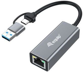 Equip Netwerkkaart - Ethernet - 2500 Mbit/s - USB Type-A/Type-C