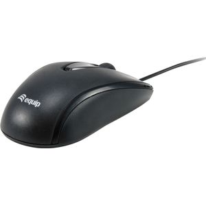 Equip 245116 USB-C compacte muis 1,5 meter zwart