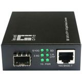 LevelOne GVT-2051 netwerk media converter 10000 Mbit/s Zwart
