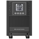 Conceptronic - ZEUS UPS - 2000VA - 1800W - Online - ECO-modus - EPO-poort