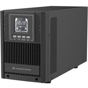 Conceptronic - ZEUS UPS - 2000VA - 1800W - Online - ECO-modus - EPO-poort