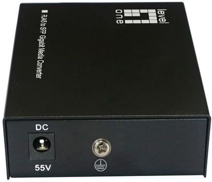 LevelOne GVT-2016 Netwerk Media Converter - 1000 Mbit/s - Zwart
