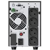 Conceptronic - ZEUS UPS - 2000VA Online UPS - Zwart - IEC EPO-poort