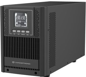 Conceptronic - ZEUS UPS - 2000VA Online UPS - Zwart - IEC EPO-poort