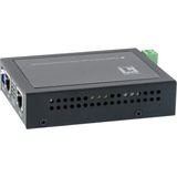 LevelOne VDS-2201 netwerk media converter 1000 Mbit/s Zwart
