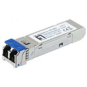 LevelOne - SFP-2604 - SFP-zendontvanger - Zilver - 2.5Gbps - Enkel-modus - 40km - 1310nm