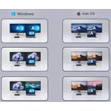 Conceptronic - 13-in-1 Thunderbolt 4 Docking Station - Dockings