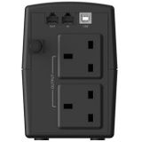 Conceptronic - ZEUS - UPS - 650VA - 360W - 2xUK Socket - HID, USB, RJ45