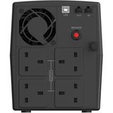 Conceptronic - ZEUS - UPS - 1200VA - 720W - 4xUK Socket - Lijninteractief