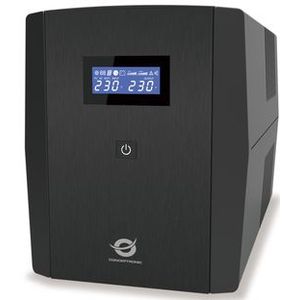 Conceptronic - ZEUS - UPS - 1200VA - 720W - 4xUK Socket - Lijninteractief