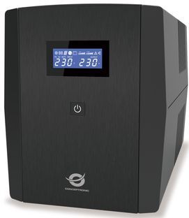Conceptronic - ZEUS - UPS - 1200VA - 720W - 4xUK Socket - Lijninteractief
