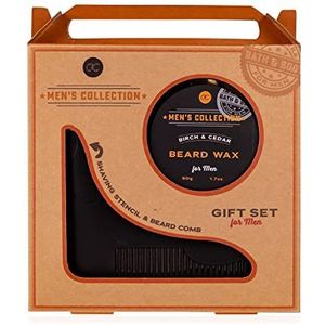 Cadeau voor man verjaardag - Stoere Baard Verzorgingsset Men's Collection - Kraft - Geschenkset Papa, Vader, Man